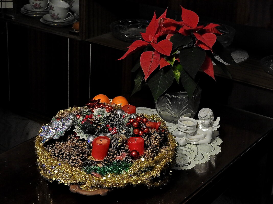рождественский натюрморт - ИННА ПОРОХОВА