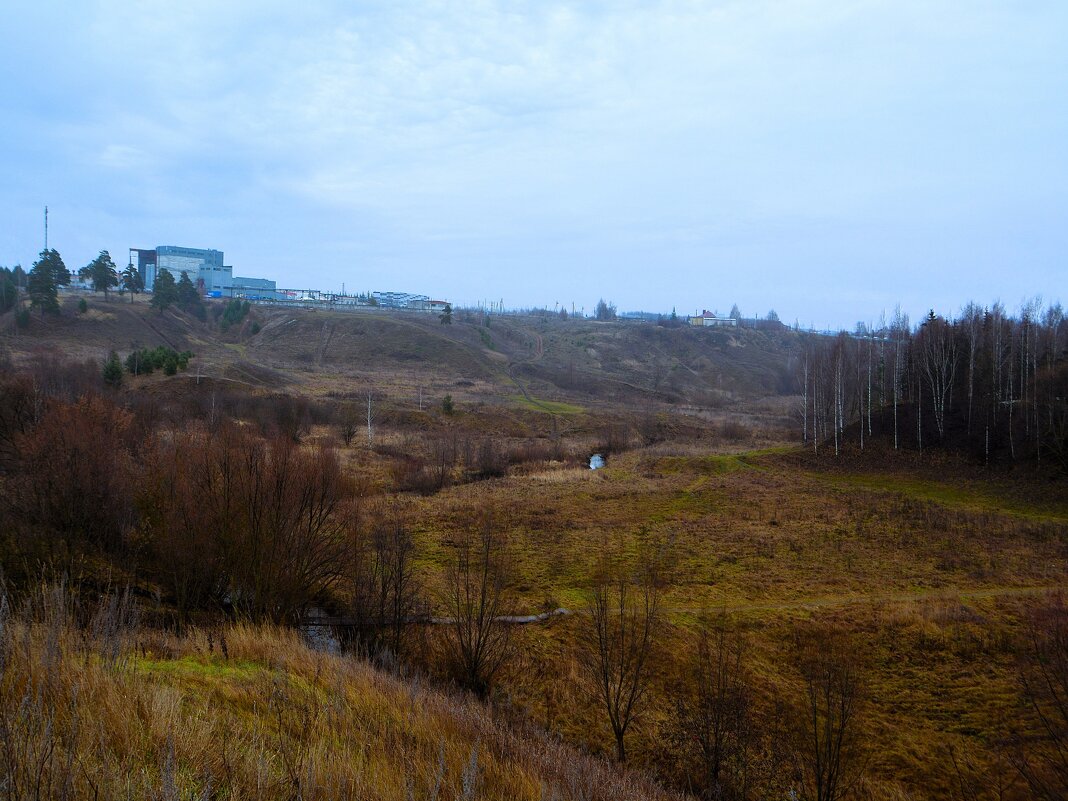 Новочебоксарск. Поздняя осень в долине реки Кукшум. - Пётр Чернега