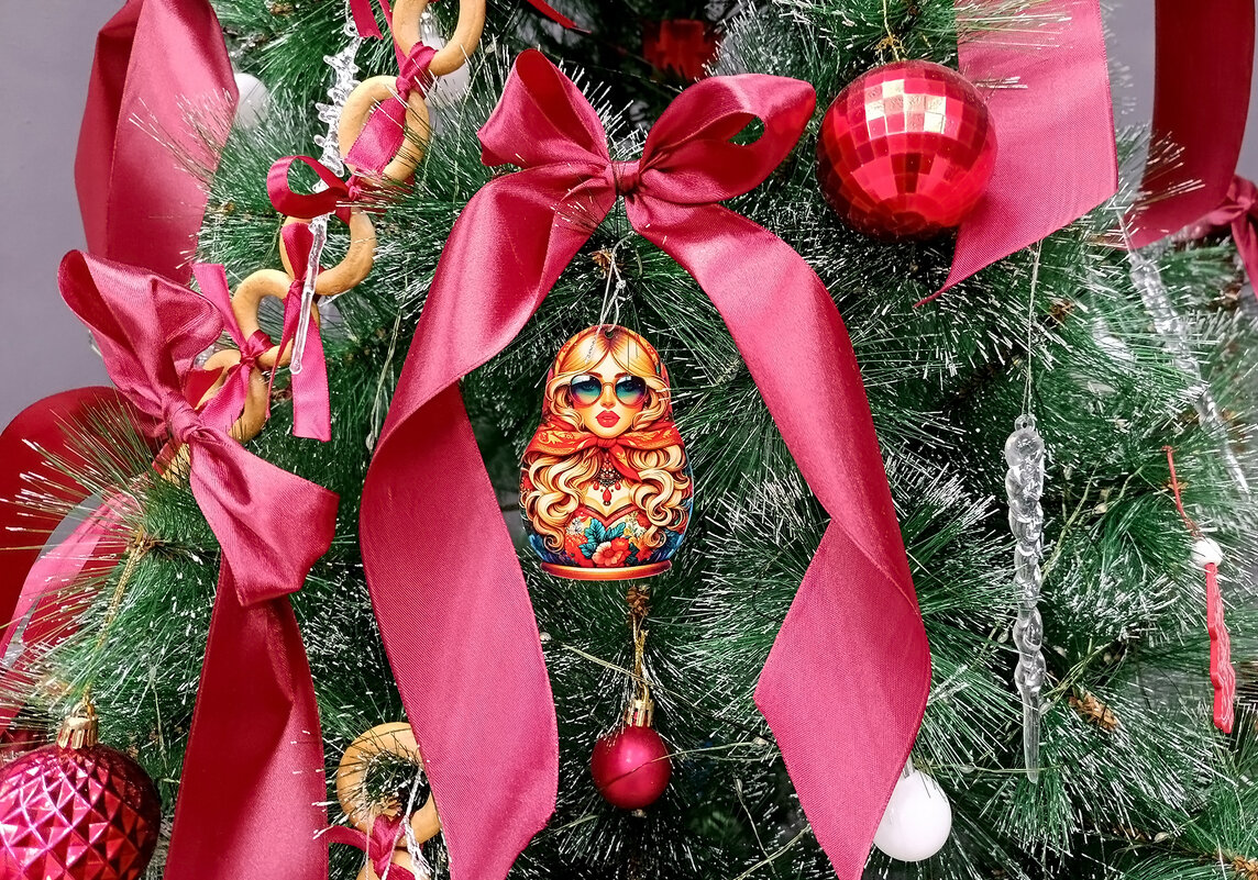 Современная... Матрёшка. - Валентина  Нефёдова 