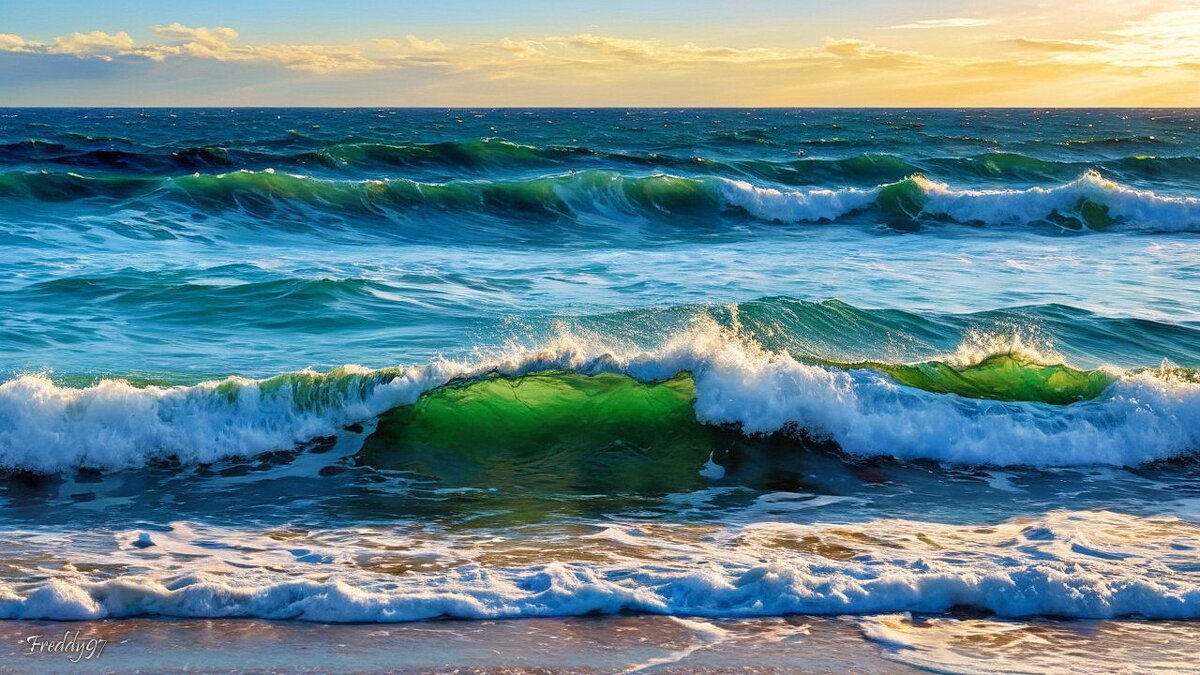 Стонет волна штормовая, в дальние дали маня... - Freddy 97