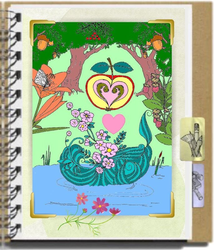 Яблоко двух половинок. - Екатерина Панова