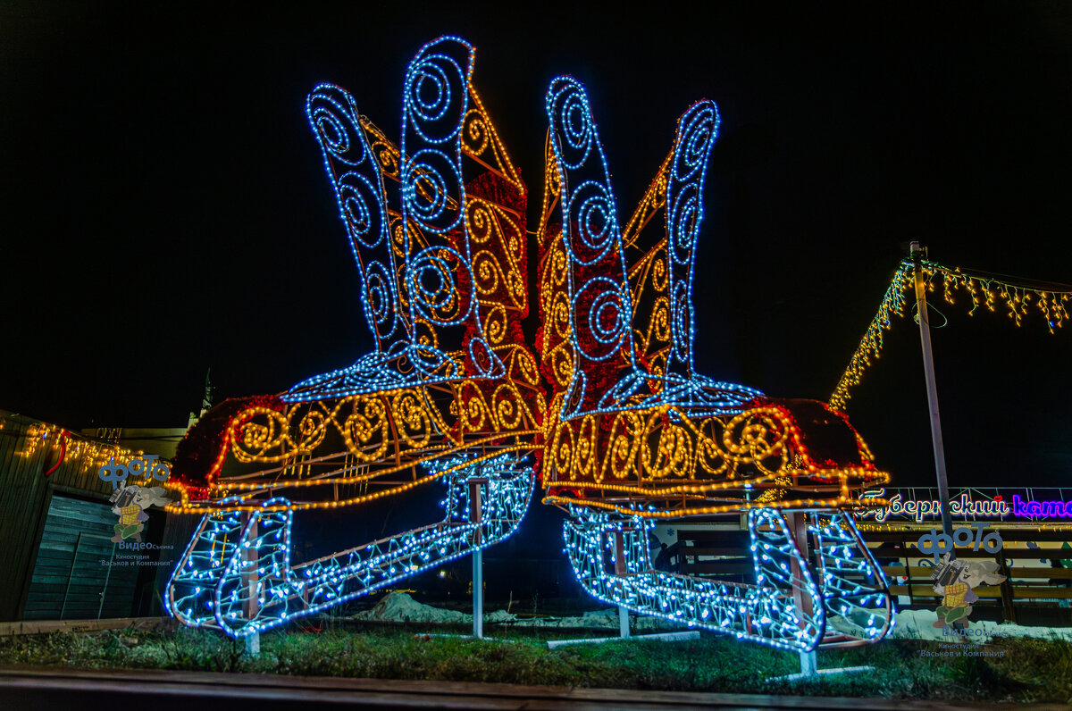 Новогодние украшения города Курска. - Руслан Васьков