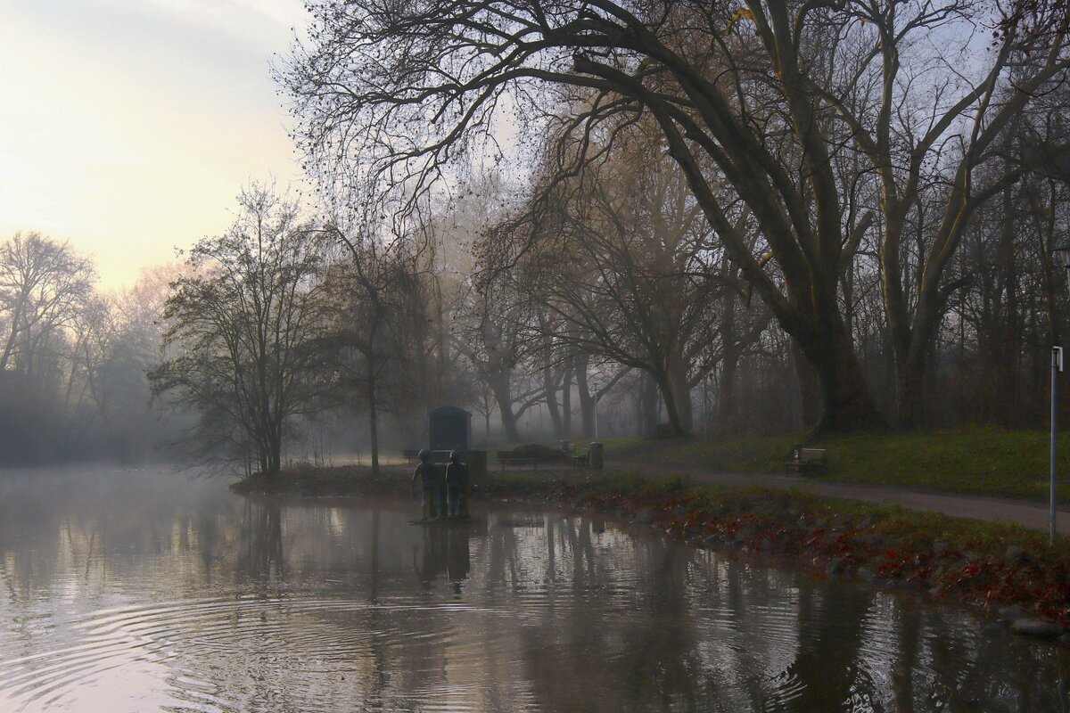 Декабрьское утро в парке - Юрий. Шмаков