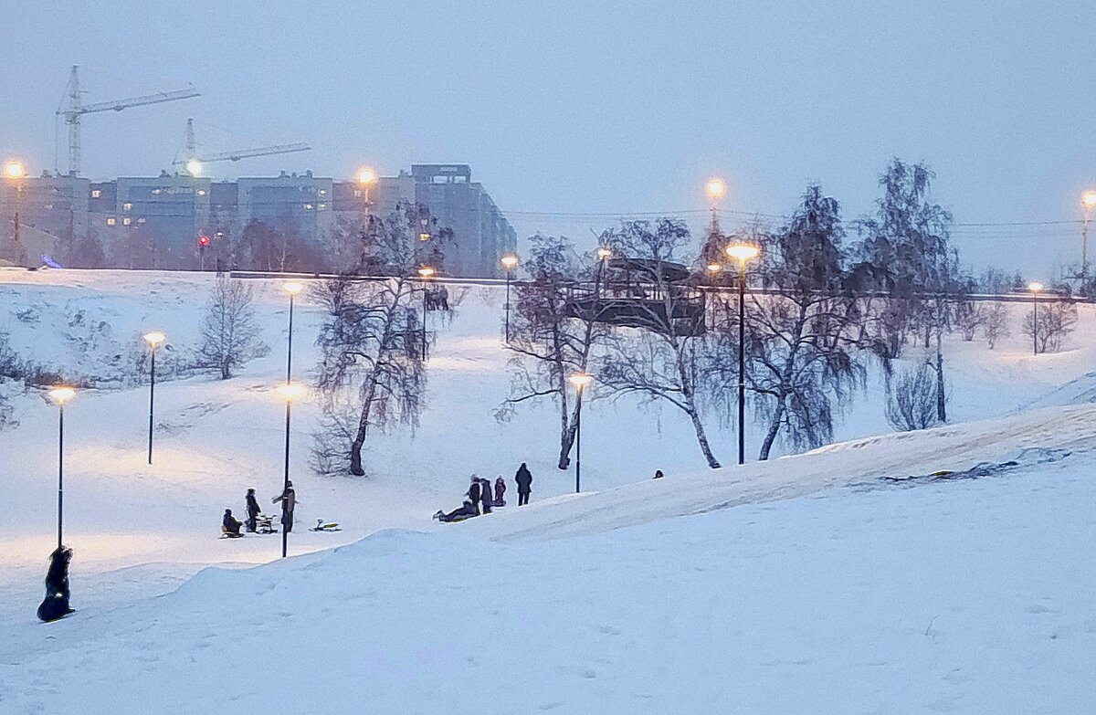 Катание с горок - Василий 