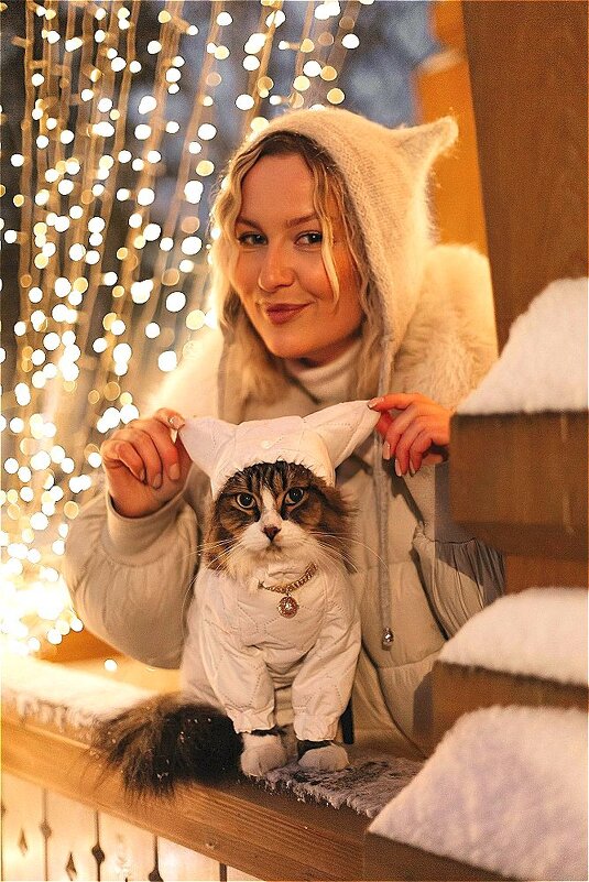 Кот Барсик на прогулке! - Нина Андронова