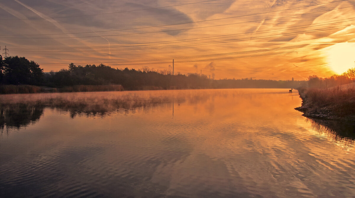 Утро на гребном канале - Андроник Александр 