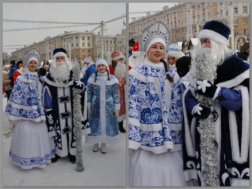 Молодой Дед Мороз и прекрасные Снегурочки - Татьяна Машошина