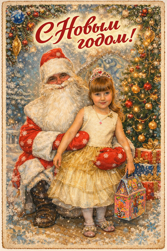 Новогоднее ретро - Оксана Федосова