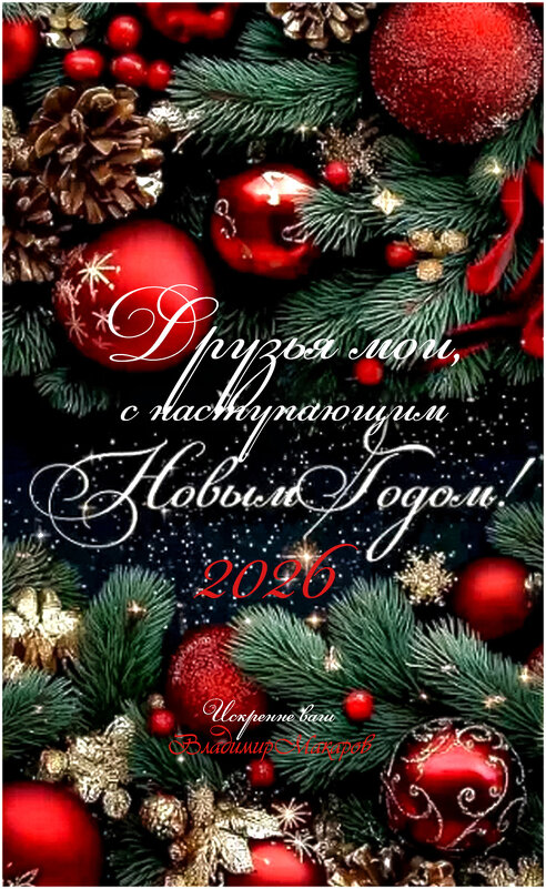 "До Нового года осталось всего 3 дня )"© - Владимир Макаров