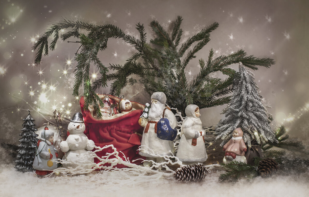 Вот и к нам зима пришла,не опоздала!..С наступающим Новым Годом всех! - Bosanat 