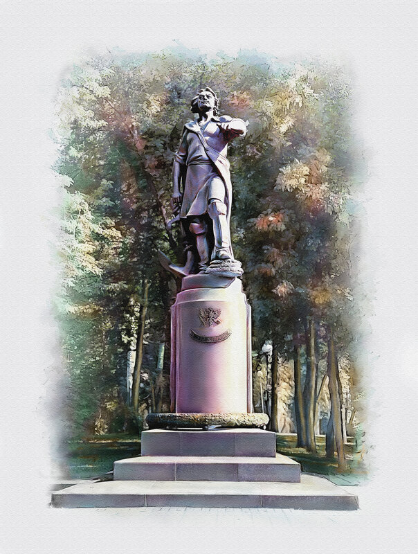 Москва. Памятник Петру I в Измайлово. - В и т а л и й .... Л а б з о'в