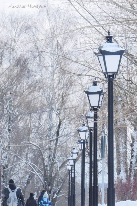 Город Петушки, фонари - Николай Чичерин