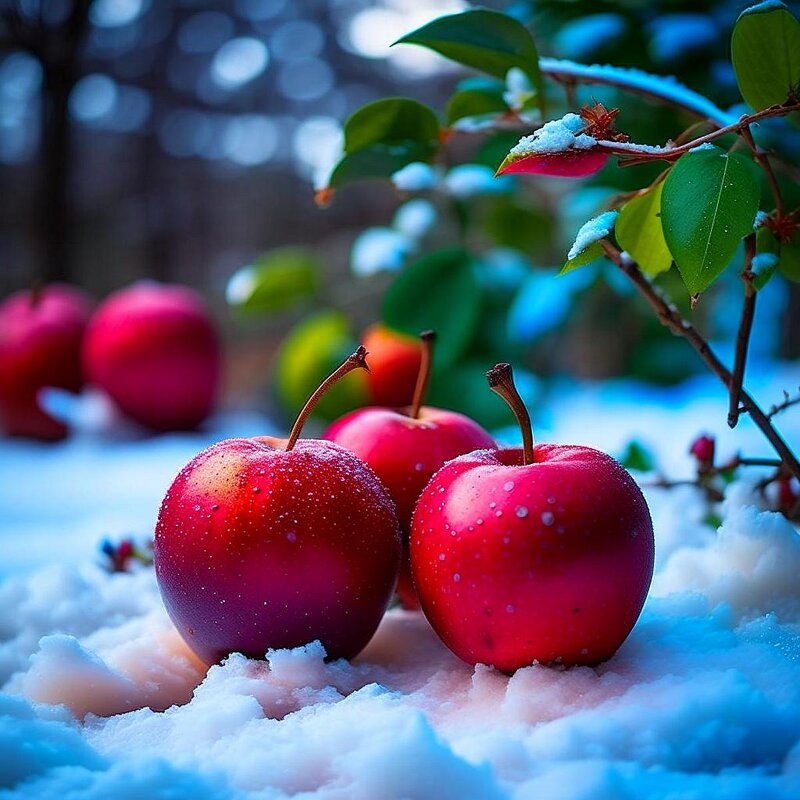Яблоки на снегу... - Наталья Куликова