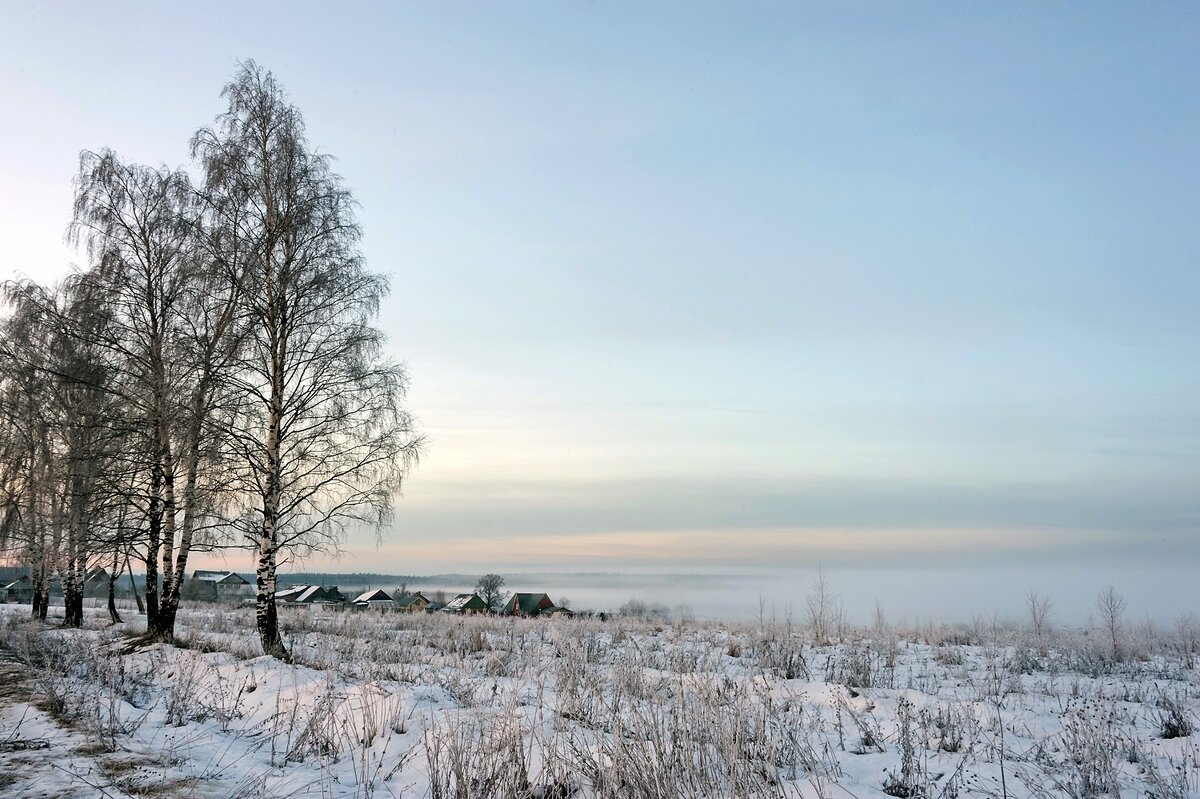 Январский пейзаж - Валерий Иванович