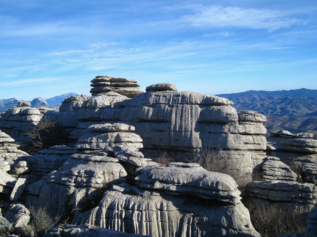 Скалы Национального парка Торкаль-де-Антекера. - unix (Илья Утропов)