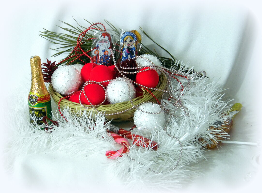Новогодний натюрморт. - nadyasilyuk Вознюк