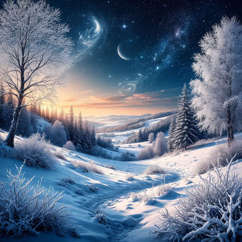 зимний пейзаж. - Mila зимний пейзаж. - Mila