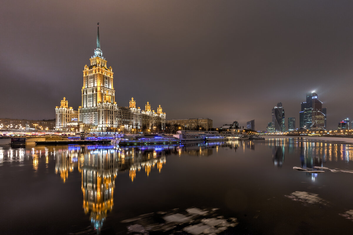 Москва-река в январе - Игорь Шевченко