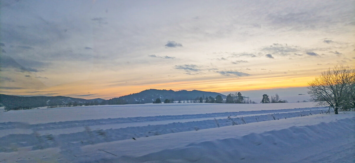 Заснеженные поля. - юрий Амосов