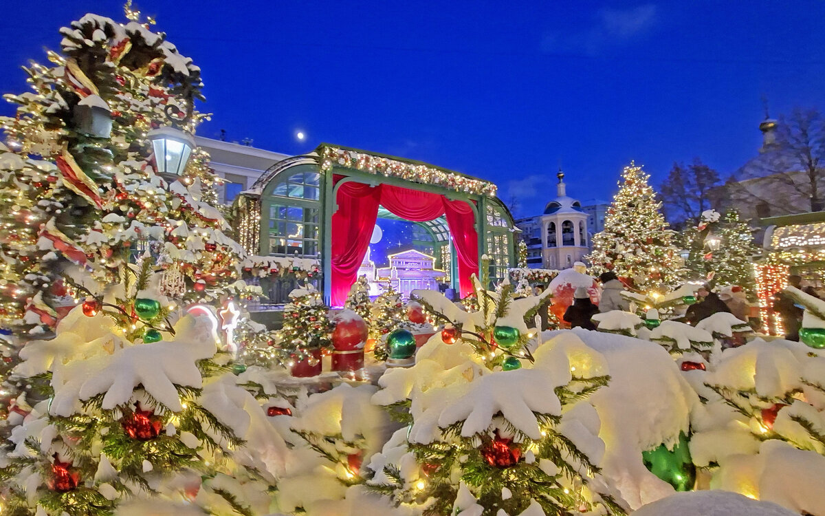 Москва новогодняя - ИРЭН@ .