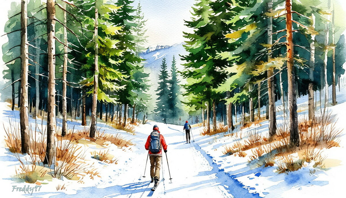 Лыжная прогулка - Freddy 97