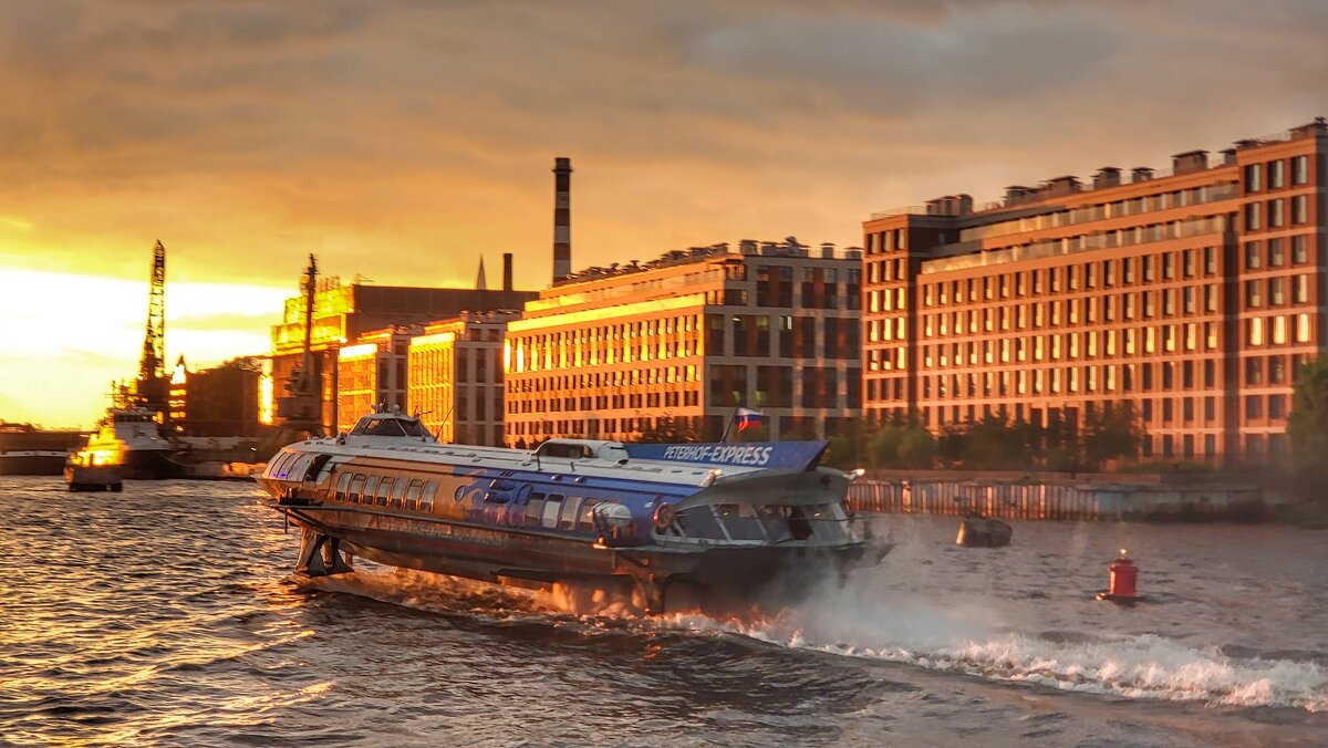 Вечерне - закатный Петербург. - ast62 