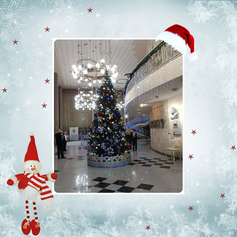 Праздничный аккорд театрального фойе - Alisia La DEMA