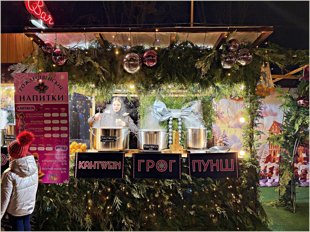 На Рождественской ярмарке. - Валерия Комова