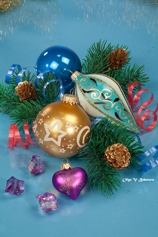 Новогодняя композиция - Ольга Бекетова