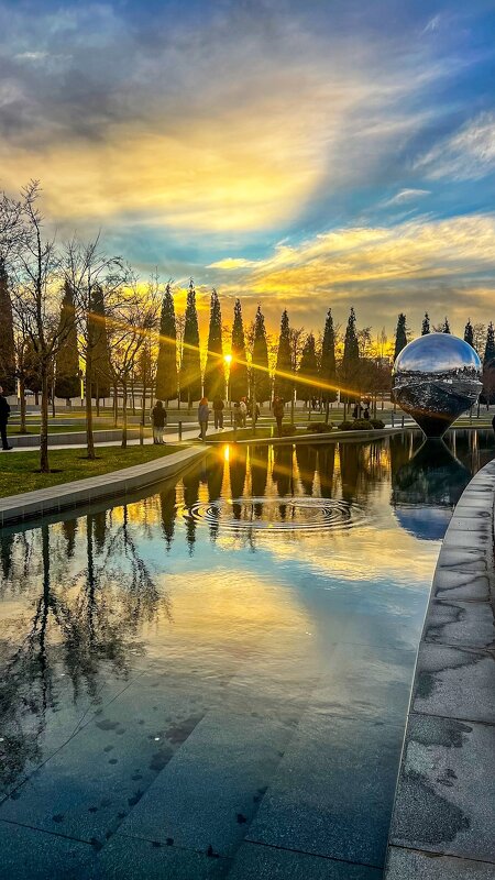 Закат в парке Галицкого. Краснодар - Оксана Н. Закат в парке Галицкого. Краснодар - Оксана Н.