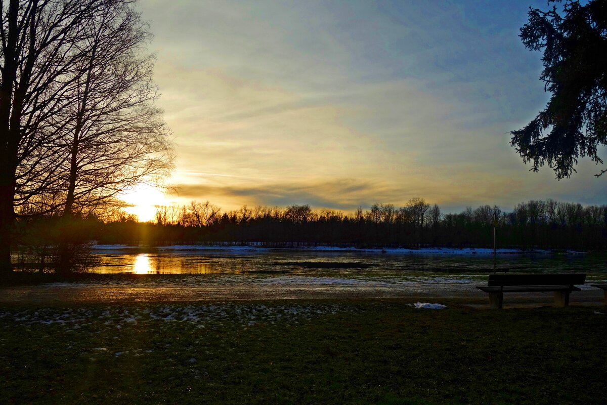 Январский закат...... - Галина 