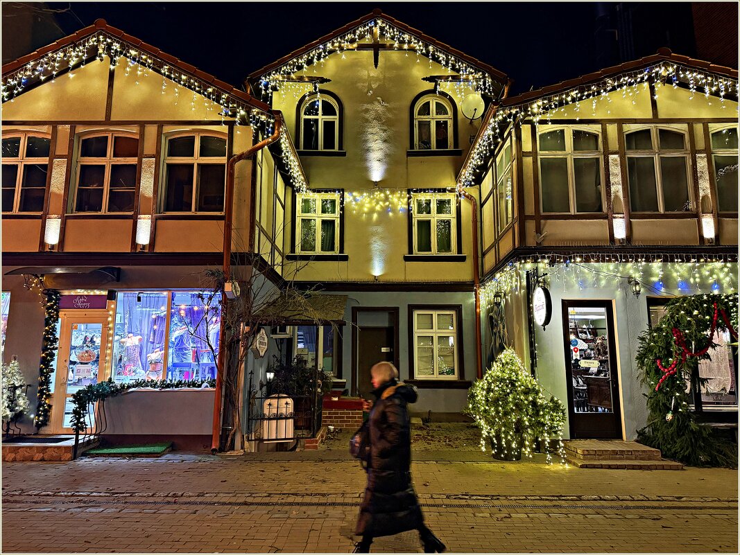 Зеленоградск новогодний. - Валерия Комова