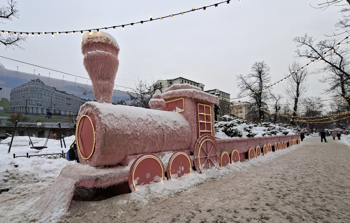 Новогодний паровоз - ИРЭН@ .