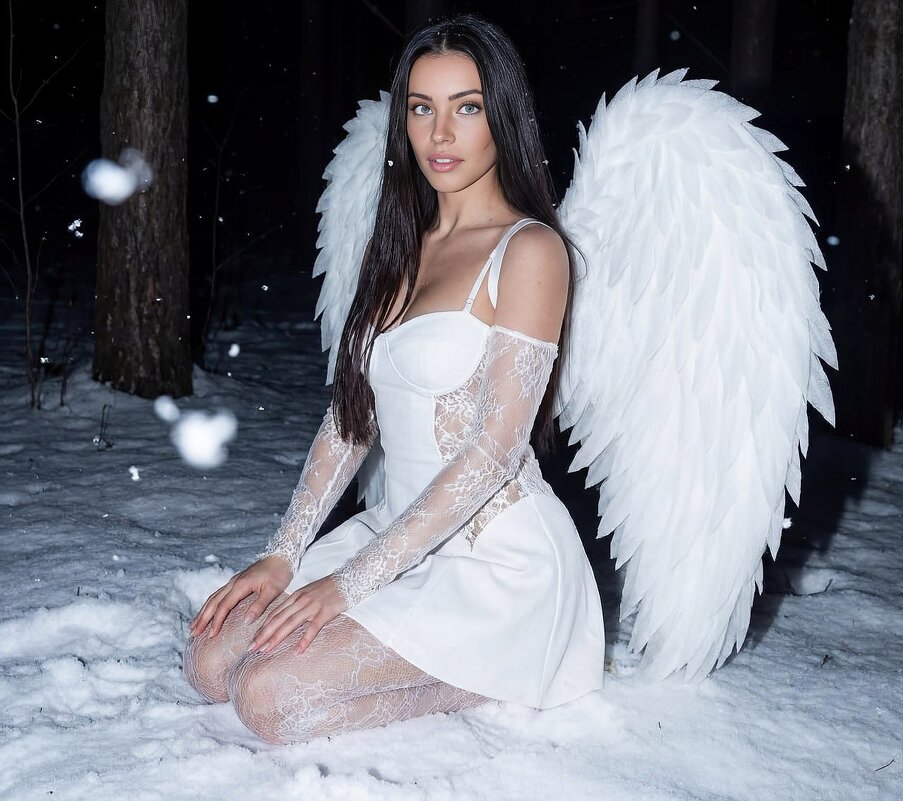 Ангел. Старый Новый год. - Екатерина Романова-Марголи