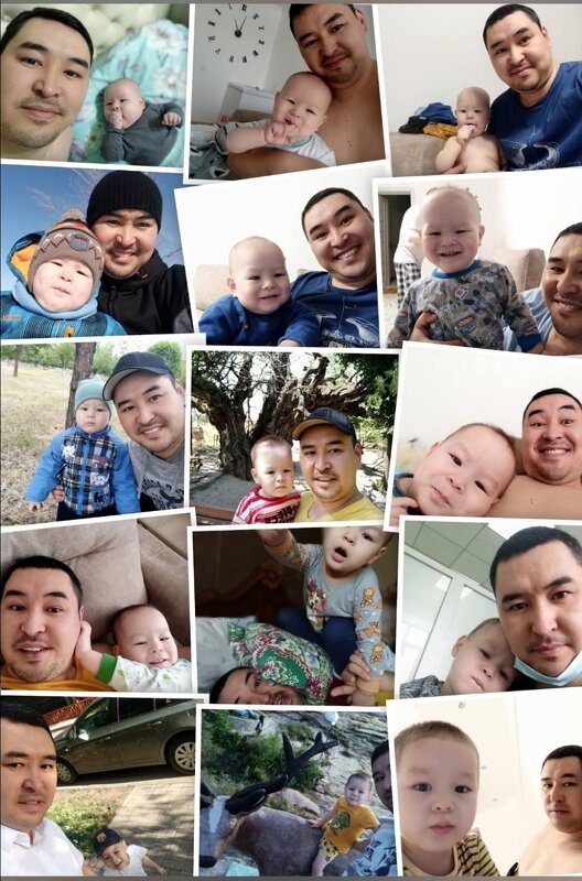 Старший брат с сыном - Динара Каймиденова