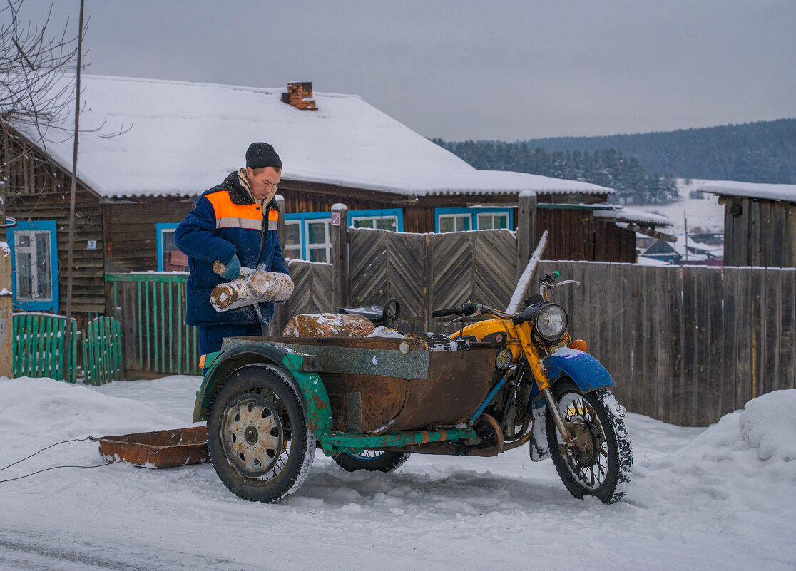 Житель деревни Ширяева. - Павел Крутенко