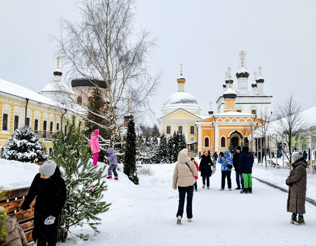 Рождественские гуляния. - Михаил Столяров