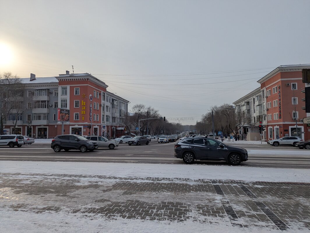 Улица Чкалова.Караганда. - Андрей Хлопонин