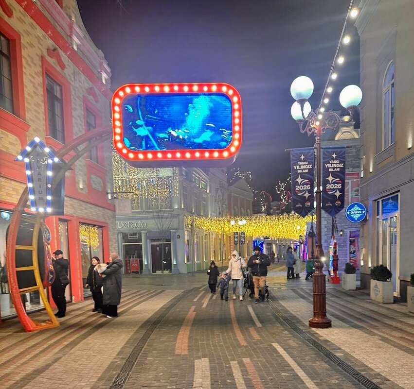 Ночной город Ташкент - Георгиевич 