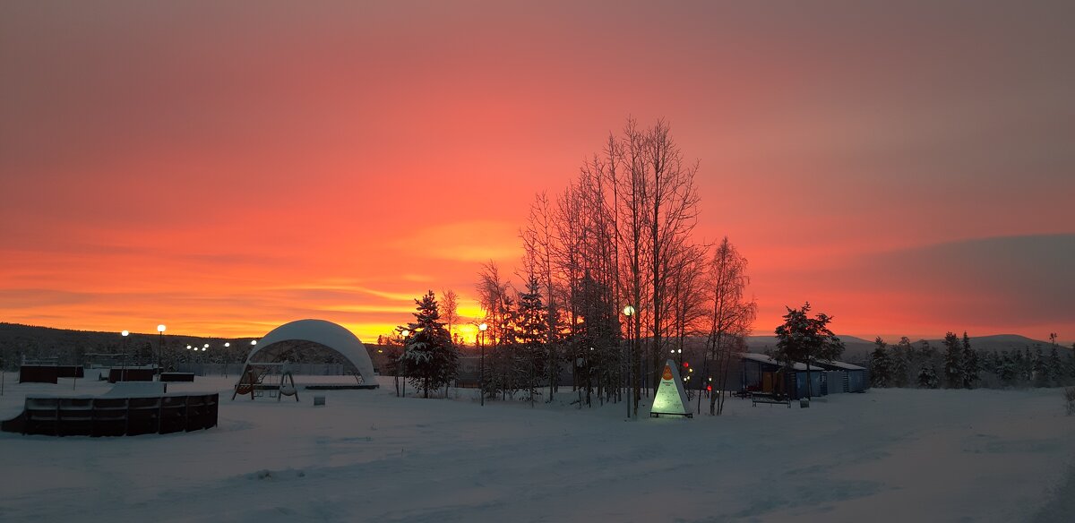 Зимняя заря - Ольга 