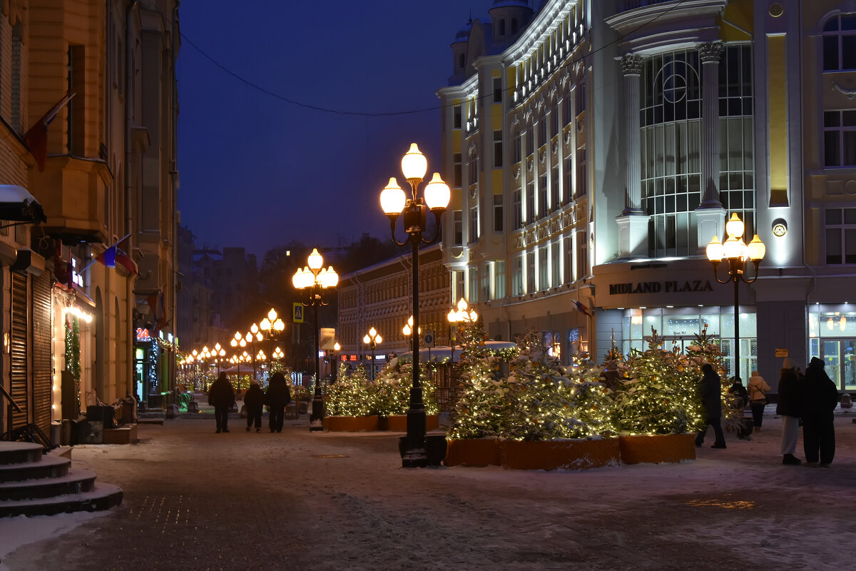 Новогодняя Москва. Путешествие в Рождество 2026 на Старом Арбате. - Наташа *****