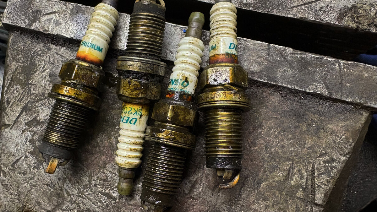 вот так, дети, выглядят больше 110К. км. пробега на свечах!) - Иннокентий Авдонин