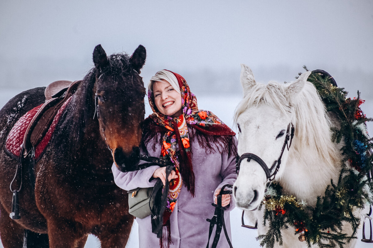 Встречаем год лошади ! - Маргарита ( Марта ) Дрожжина