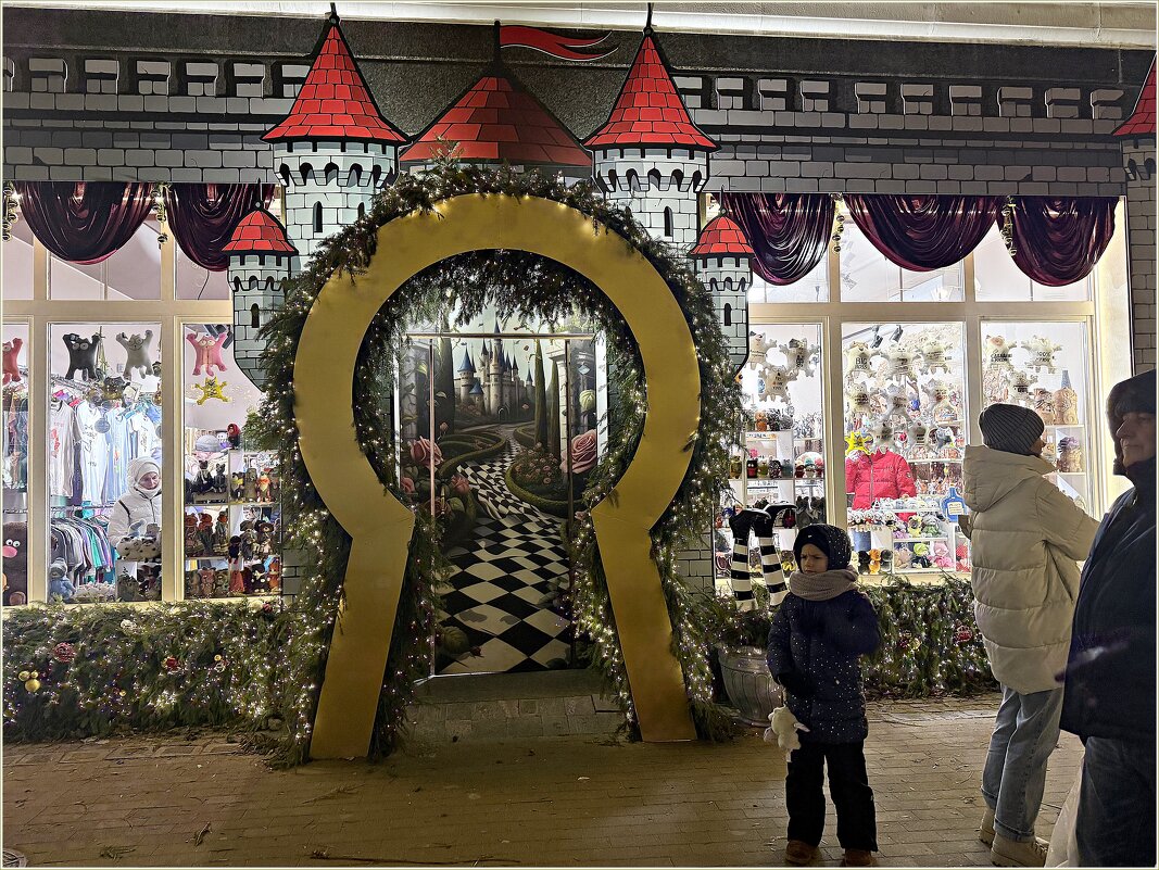 Вход в магазин. - Валерия Комова