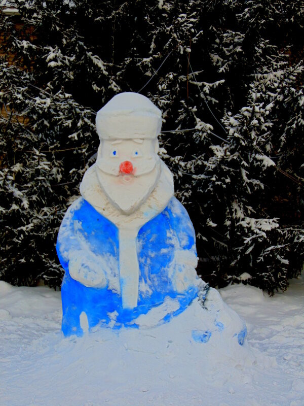 Снеговичок-старичок. - nadyasilyuk Вознюк