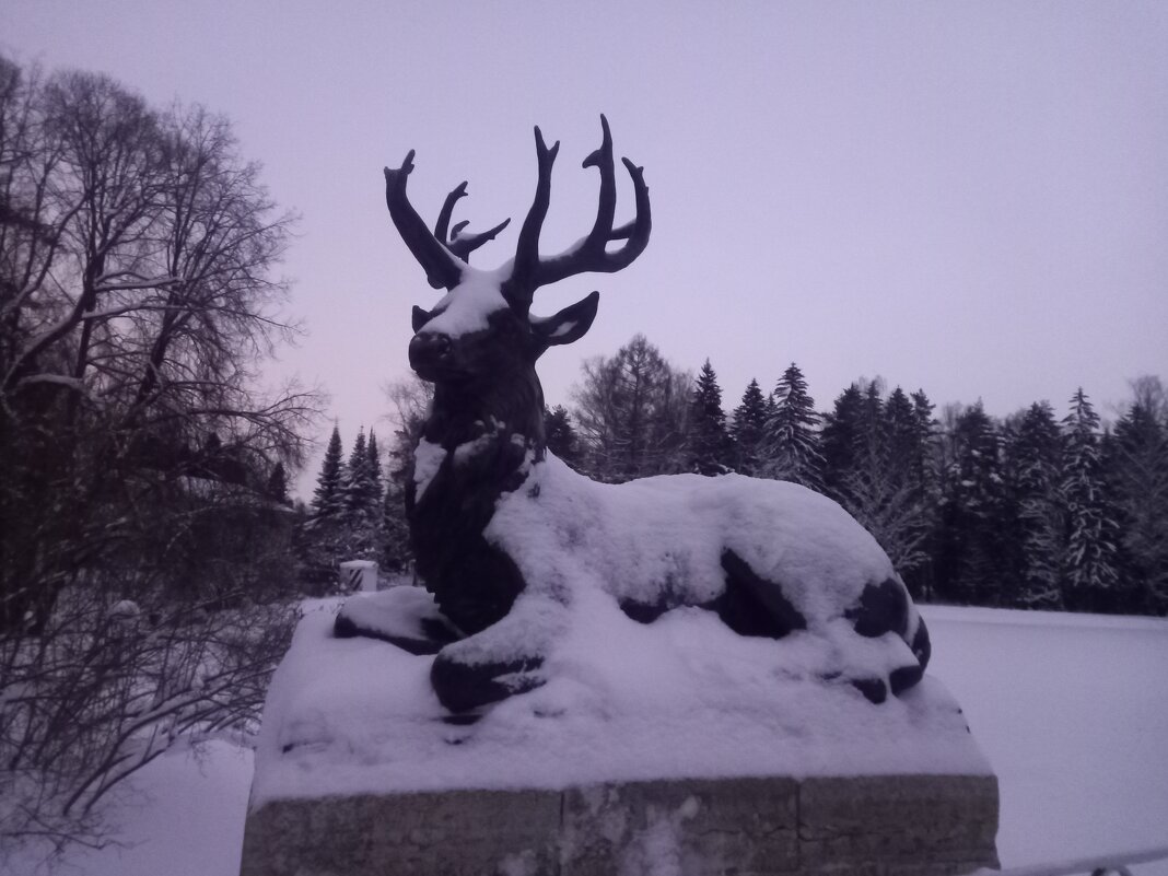 Мост с оленями - Сапсан 
