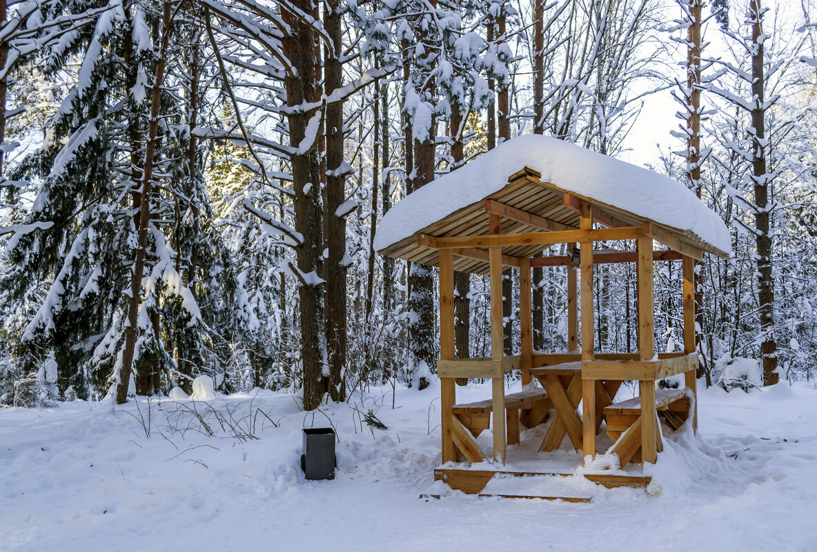 Беседка по дорожке на родник - Сергей Цветков