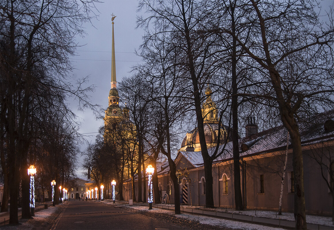 Центральная аллея Петропавловской крепости - Владимир Шишкин