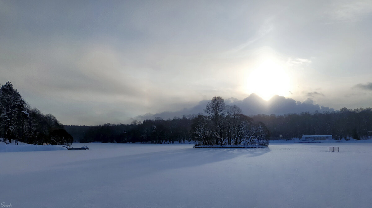 Зимний Царицынский пруд - Alex Sash