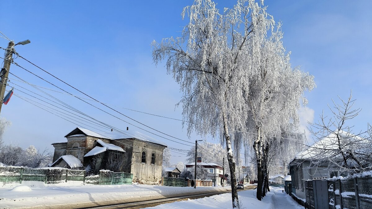 Провинциальная зима. - Ольга 